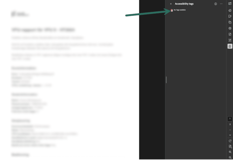 Otaggat systemgenererat dokument