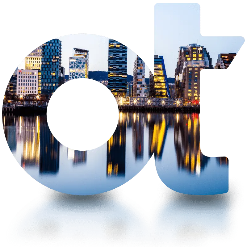 Logo OpenText à Oslo